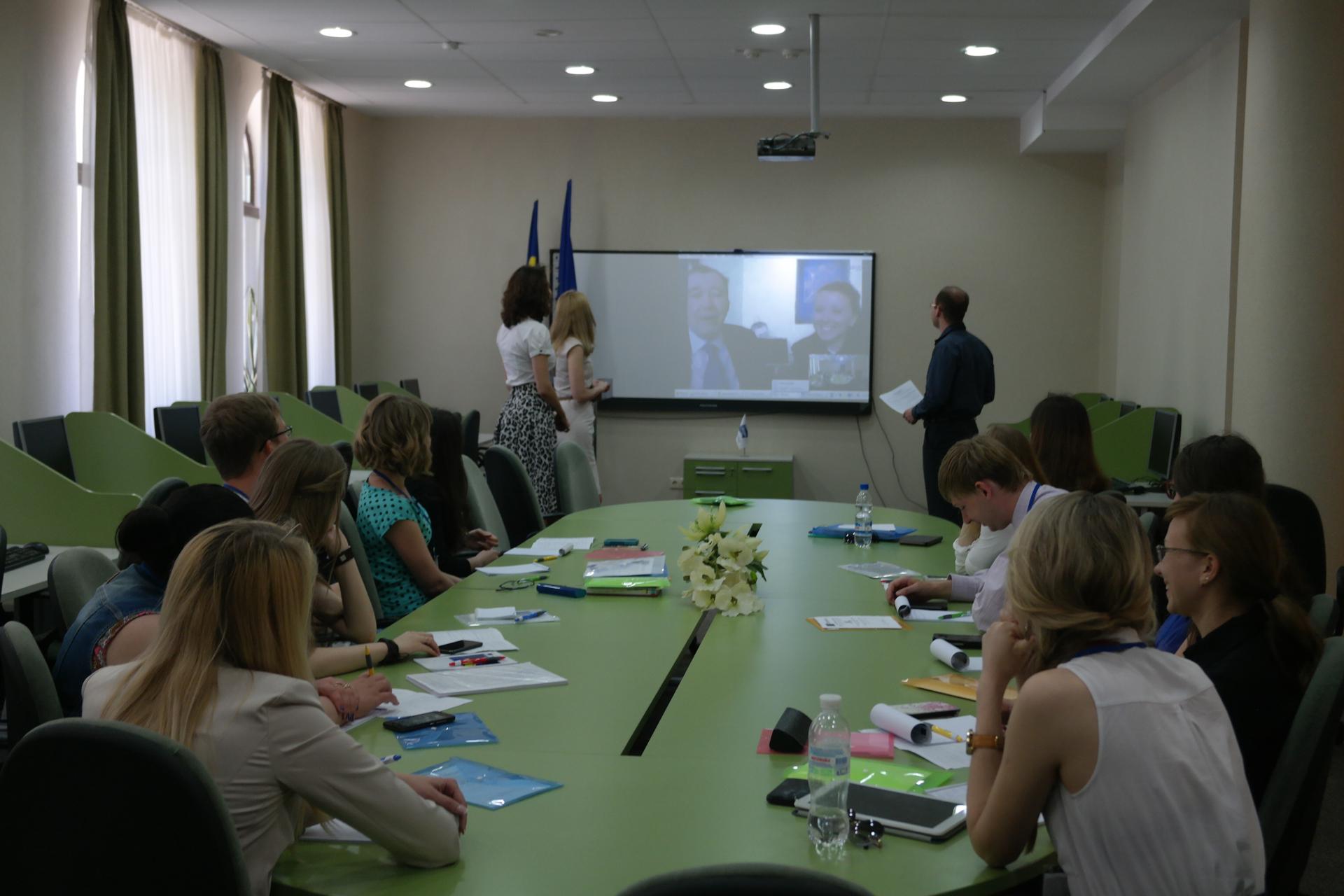 <i>Dear Prof. Dr. Michael Bolle, [...] Thank you so much for joining our summer school and a  lecture. Your  lecture was very interesting for the participants and for me...</i>  Larissa Sysoyeva (Ukrainian Academy of Banking of The National Bank of Ukraine)